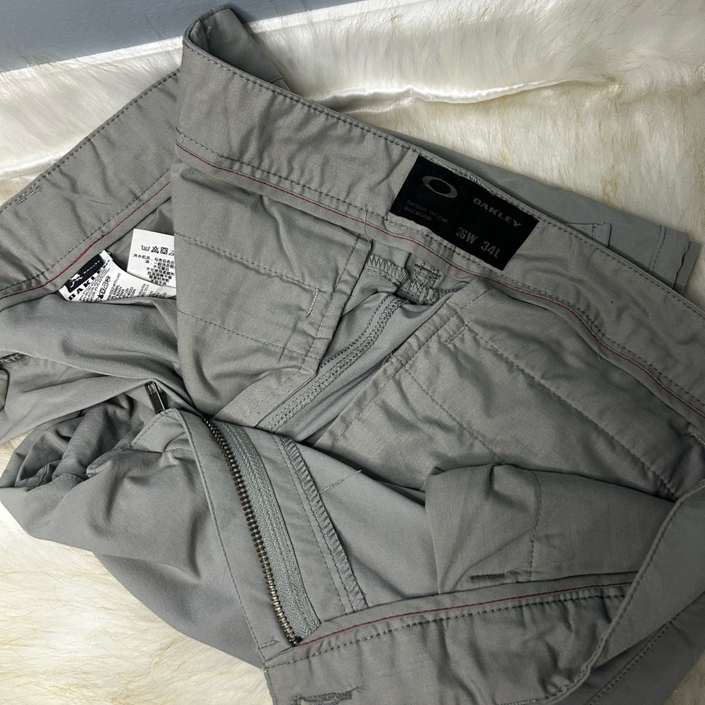 Oakley Gray Casual Wear Pants - Picture 3 of 5